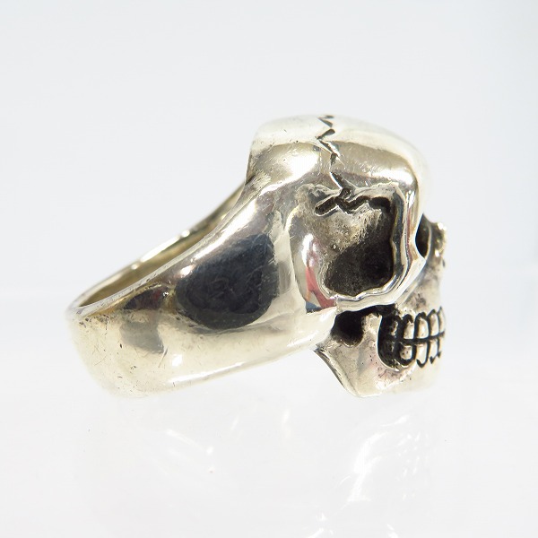 実際に弊社で買取させて頂いたSTANLEY GUESS/スタンリーゲス エクストララージスカルリング 21号の画像 4枚目