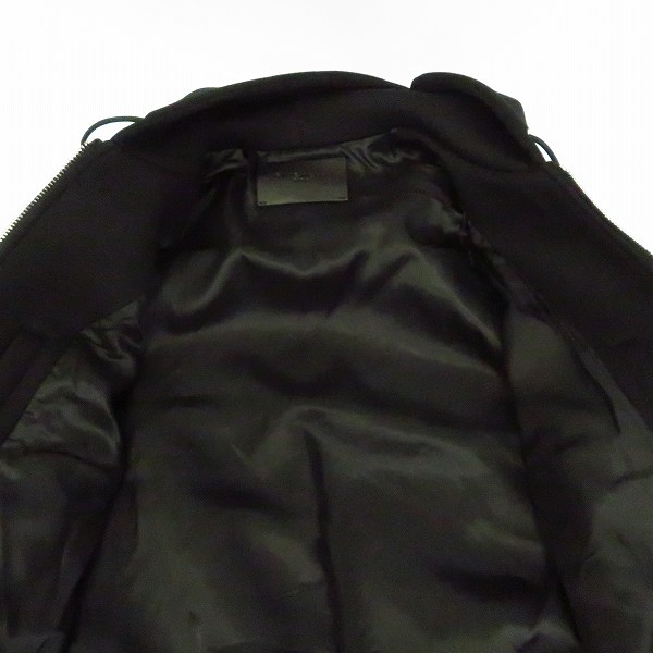 実際に弊社で買取させて頂いた【JPタグ】GIVENCHY/ジバンシィ 19AW ネオプレン&レザー フードジャケット BM00CB60DH/46の画像 9枚目