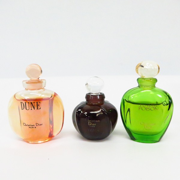 実際に弊社で買取させて頂いたChristian Dior/クリスチャンディオール Les Esprits de Dior Miss Dior/DUNE/POISON等 ミニ香水BOX 5点セットの画像 1枚目