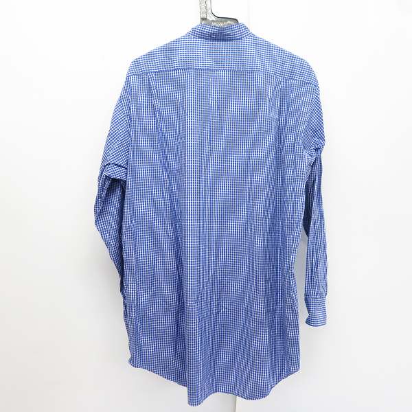 実際に弊社で買取させて頂いたBURBERRY LONDON/バーバリーロンドン チェック柄長袖シャツ Lの画像 1枚目