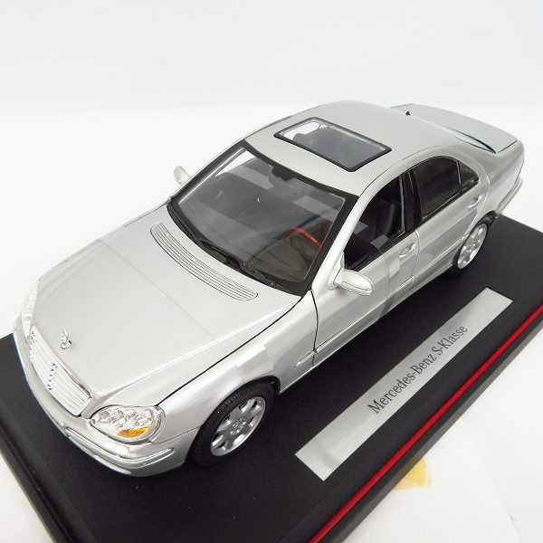実際に弊社で買取させて頂いたMaisto/マイスト ディーラー別注 1/18 Mercedes-Benz S-Klasse Edition S/メルセデスベンツ Sクラス