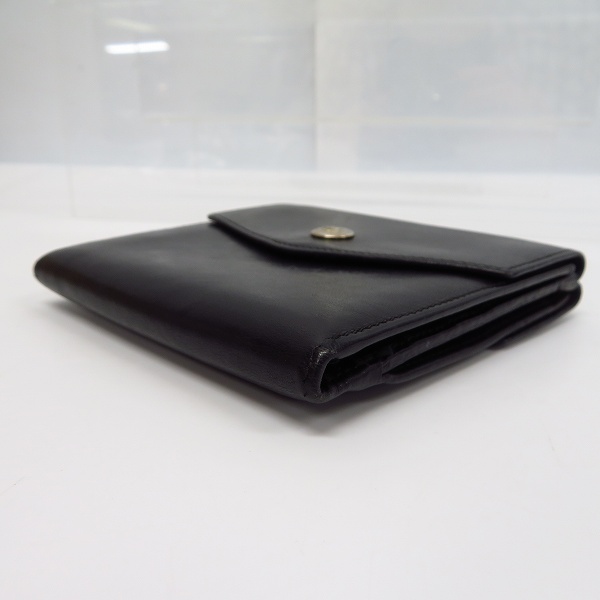 実際に弊社で買取させて頂いたCELINE/セリーヌ ロゴボタン レザー 三つ折り財布の画像 2枚目