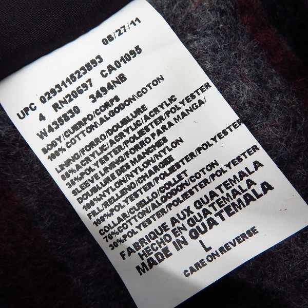 実際に弊社で買取させて頂いた【未使用】Dickies/ディッキーズ  DENIM CHORE COAT デニムジャケット/コート 3494NB/Lの画像 3枚目