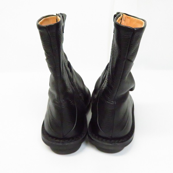 実際に弊社で買取させて頂いたtrippen/トリッペン Spin Black サイドジップブーツ 35の画像 1枚目