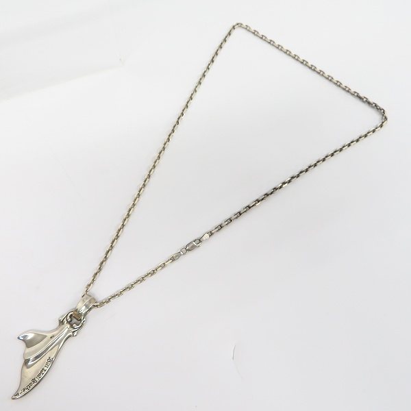 実際に弊社で買取させて頂いた【ギャラ付き】BILL WALL LEATHER/ビルウォールレザー BWL ミディアム Whale Tail/ホエールテイル ネックレス PN957の画像 7枚目