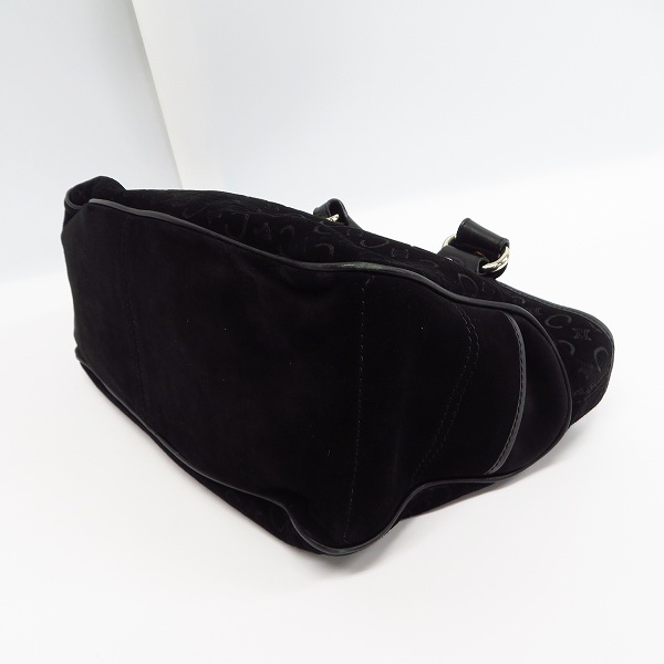 実際に弊社で買取させて頂いたCELINE/セリーヌ ブギーバッグ ヌバックレザー ブラックの画像 2枚目