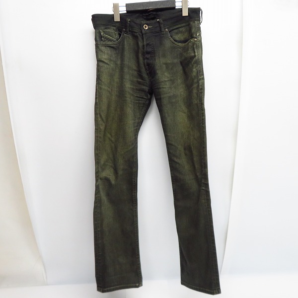 実際に弊社で買取させて頂いたDIESEL BLACK GOLD/ディーゼル EXCESS ユーズド加工デニムパンツ/28