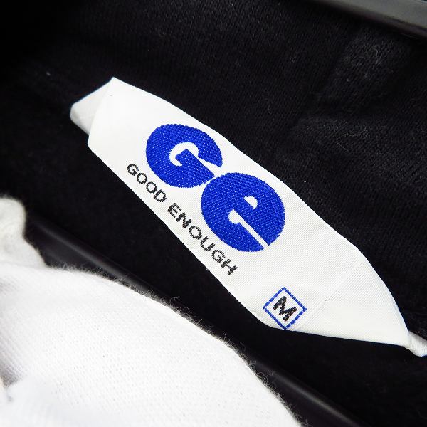 実際に弊社で買取させて頂いた【未使用含む】GOODENOUGH/グッドイナフ 刺繍ジップアップパーカー/チェックシャツ S/M 2点セットの画像 3枚目