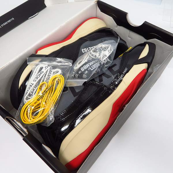 実際に弊社で買取させて頂いたAKM LUXE163AKMBB×GRAVIS/エーケーエム×グラビス NLS163 KONA スニーカー LXG003/ 26.0の画像 7枚目