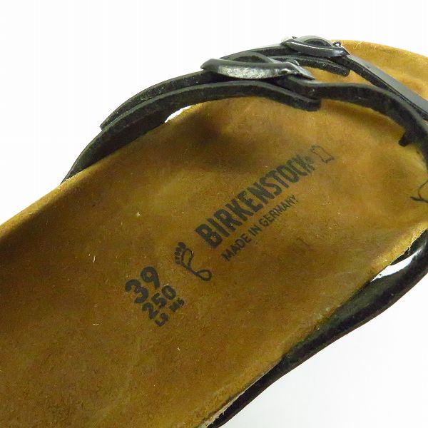 実際に弊社で買取させて頂いたBIRKENSTOCK/ビルケンシュトック レザー サンダル/39の画像 4枚目