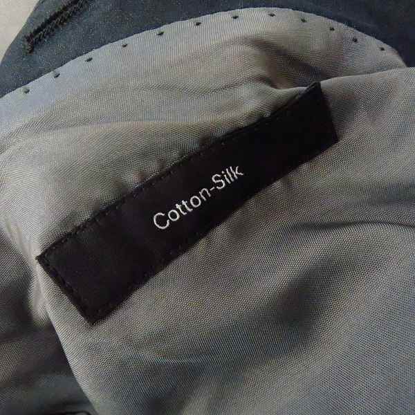 実際に弊社で買取させて頂いた HUGO BOSS/ヒューゴボス cotton-silk コットン-シルク ジャケット/パンツ スーツ/46の画像 4枚目
