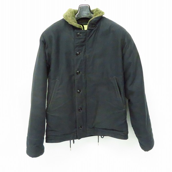 実際に弊社で買取させて頂いたBUZZ RICKSON'S/バズリクソンズ デッキジャケット N-1 NAVY BR12030/36