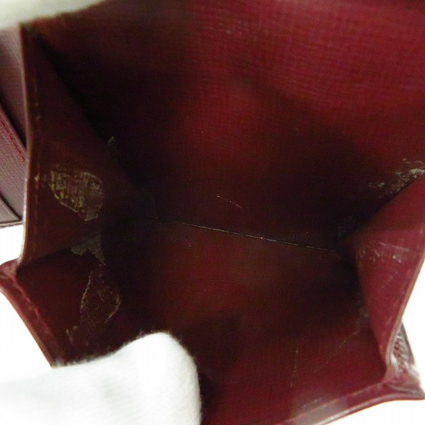 実際に弊社で買取させて頂いたCartier/カルティエ マストライン 2つ折り 財布/ウォレットの画像 5枚目