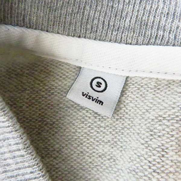 実際に弊社で買取させて頂いたvisvim/ヴィズヴィム スウェットシャツ トレーナー/Sの画像 3枚目