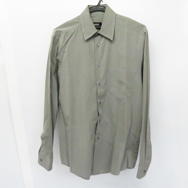実際に弊社で買取させて頂いたHUGO BOSS/ヒューゴボス コットンシャツ/38
