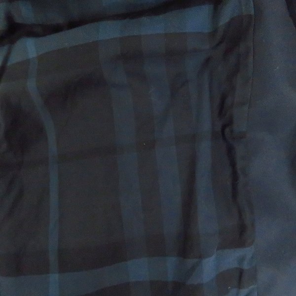 実際に弊社で買取させて頂いたBURBERRY LONDON/バーバリーロンドン 裏地チェック柄 ステンカラーコート 50の画像 6枚目