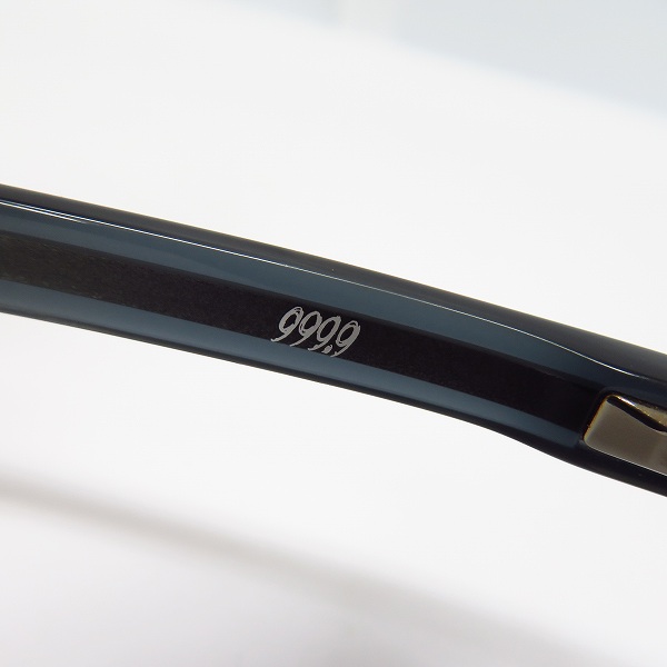 実際に弊社で買取させて頂いた999.9/フォーナインズ サーモント メガネフレーム アイウェア M-15の画像 5枚目