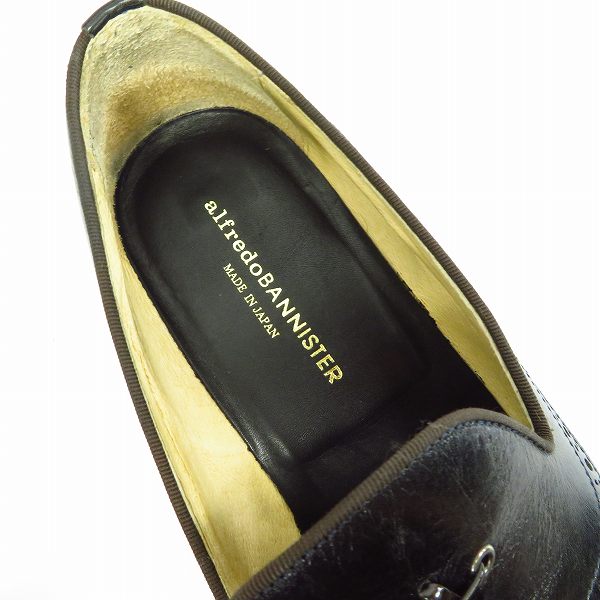 実際に弊社で買取させて頂いたalfredoBANNISTER/アルフレッド・バニスター タッセルスリッポン/42の画像 4枚目