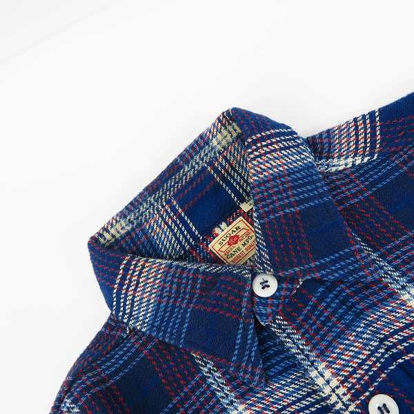 実際に弊社で買取させて頂いたSUGAR CANE/シュガーケーン チェックL/Sネルシャツ/SC24888/Sの画像 5枚目