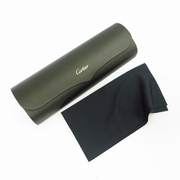 実際に弊社で買取させて頂いたCartier/カルティエ 眼鏡/メガネフレーム ハーフリムの画像 8枚目