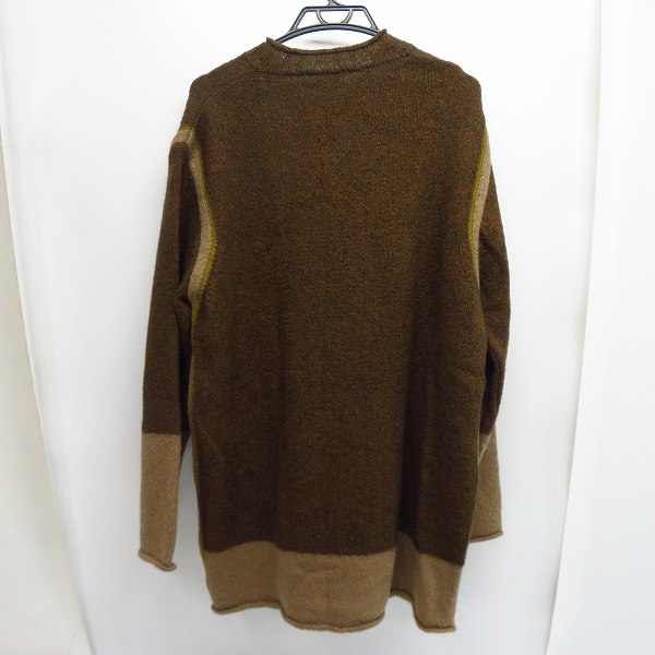 実際に弊社で買取させて頂いたDRIES VAN NOTEN/ドリスヴァンノッテン モヘア混 ウールセーター/Mの画像 1枚目