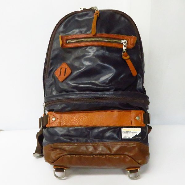 実際に弊社で買取させて頂いたMASTER-PIECE/マスターピース HUNT バッグ/リュックサック ネイビー 01232