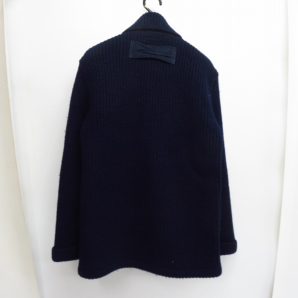 実際に弊社で買取させて頂いたBLUE BLUE/ブルーブルー ポケットペイント加工 ニットジャケット size：2の画像 1枚目