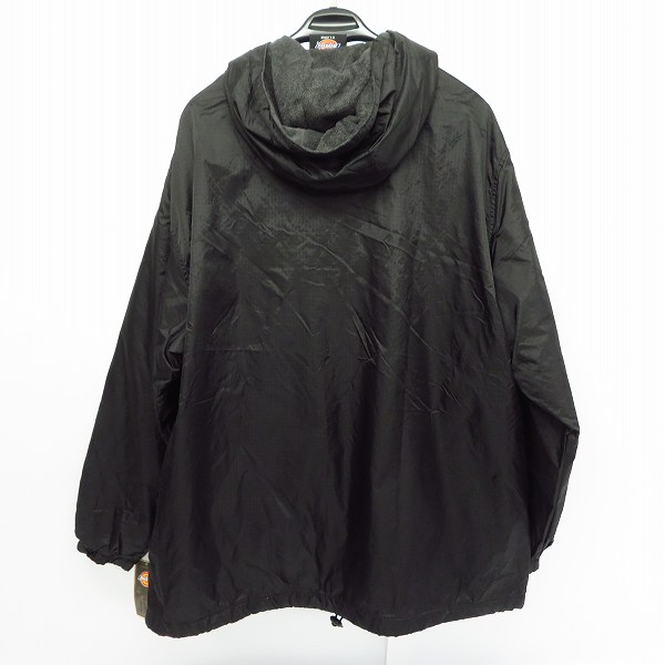 実際に弊社で買取させて頂いた【未使用】Dickies/ディッキーズ FLEECE LINED HOODED NYLON JACKET フリースラインドフーデッドナイロンジャケット/XLの画像 1枚目