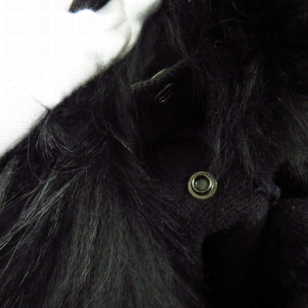 実際に弊社で買取させて頂いたLGB/ルグランブルー ラクーンファー ジップアップ パーカー フーディー 1の画像 9枚目