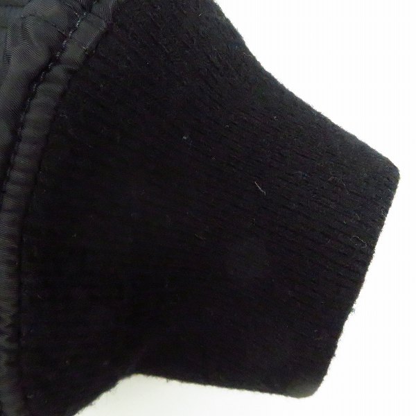 実際に弊社で買取させて頂いた【JPタグ】GUCCI/グッチ MA-1 ボンバージャケット ヴィンテージ加工 リバーシブル モンスター プリント/52の画像 6枚目