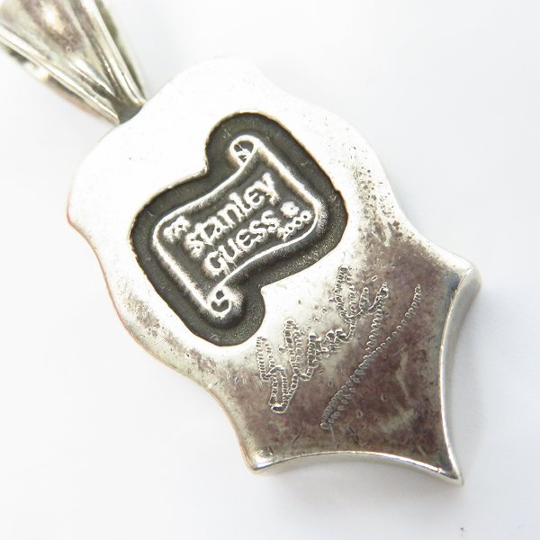 実際に弊社で買取させて頂いたSTANLEY GUESS/スタンリーゲス ウッド ギターペンダントトップの画像 3枚目