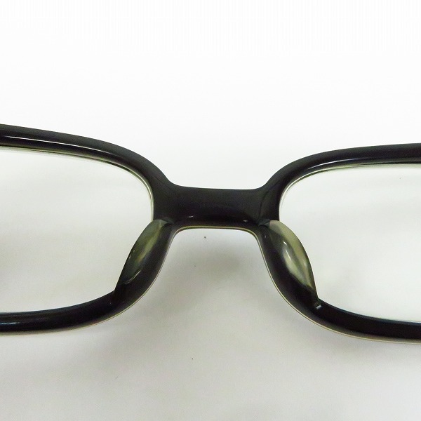 実際に弊社で買取させて頂いた白山眼鏡店/ハクサンガンキョウテン バイカラースクエア 眼鏡フレームの画像 3枚目