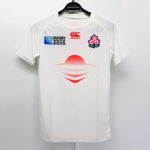 実際に弊社で買取させて頂いた【未使用】canterbury/カンタベリー RWC2015 JAPAN SS GAME DAY SHIRT R35541WJ/3L