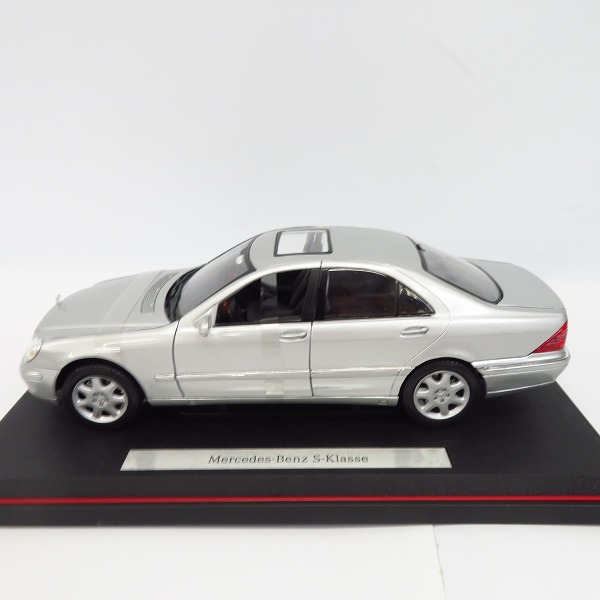 実際に弊社で買取させて頂いたMaisto/マイスト ディーラー別注 1/18 Mercedes-Benz S-Klasse Edition S/メルセデスベンツ Sクラスの画像 1枚目