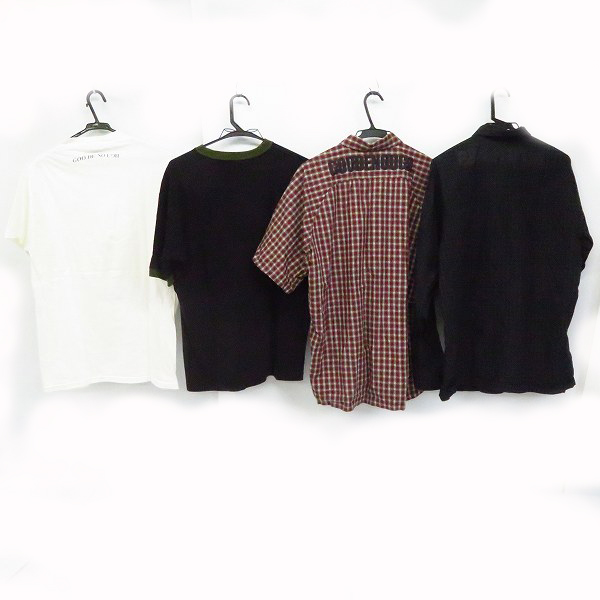 実際に弊社で買取させて頂いたGOODENOUGH/グッドイナフ ハーフスリーブ/ロングスリーブ/半袖/長袖 カットソー/Tシャツ/シャツ 4点セット の画像 1枚目
