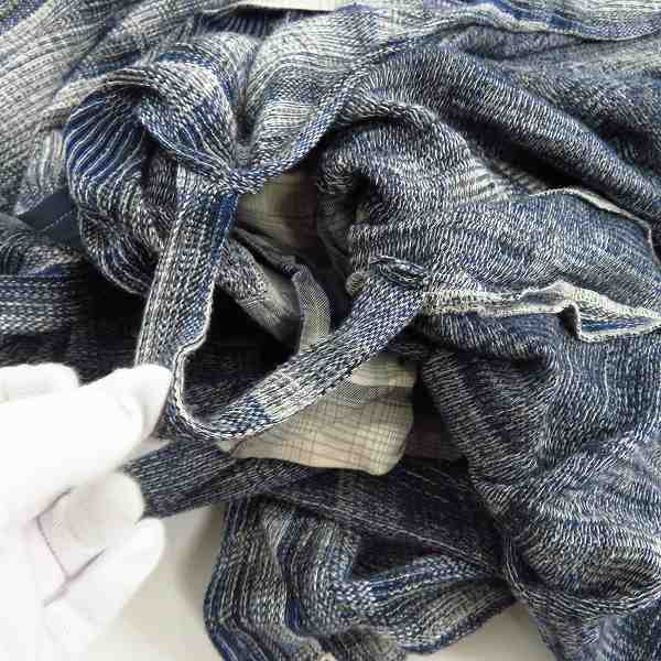 実際に弊社で買取させて頂いたMIHARA YASUHIRO/ミハラヤスヒロ チェック柄 ロングカーディガン 71091178/48の画像 7枚目