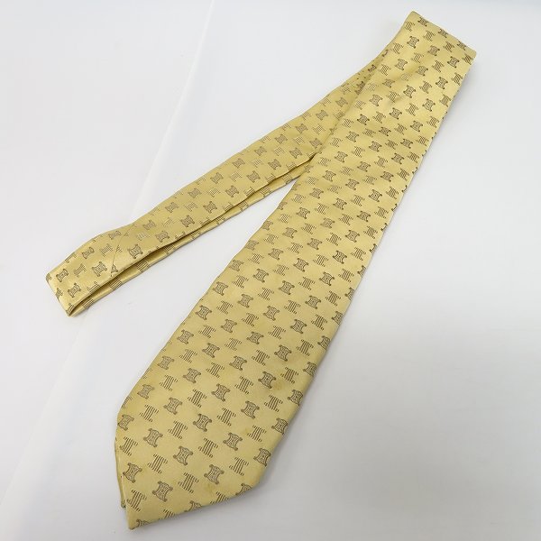 実際に弊社で買取させて頂いたGUUCI/グッチ CELINE/セリーヌ SalvatoreFerragamo/サルヴァトーレフェラガモ 総柄 ネクタイ 5点セットの画像 2枚目