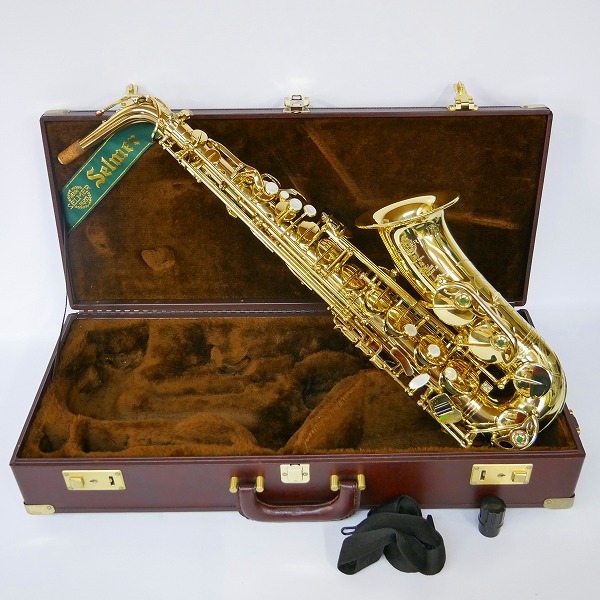 実際に弊社で買取させて頂いた★SELMER/セルマー SA80/Super Action 80 SERIE II アルトサックス 彫刻有 ハードケース付き