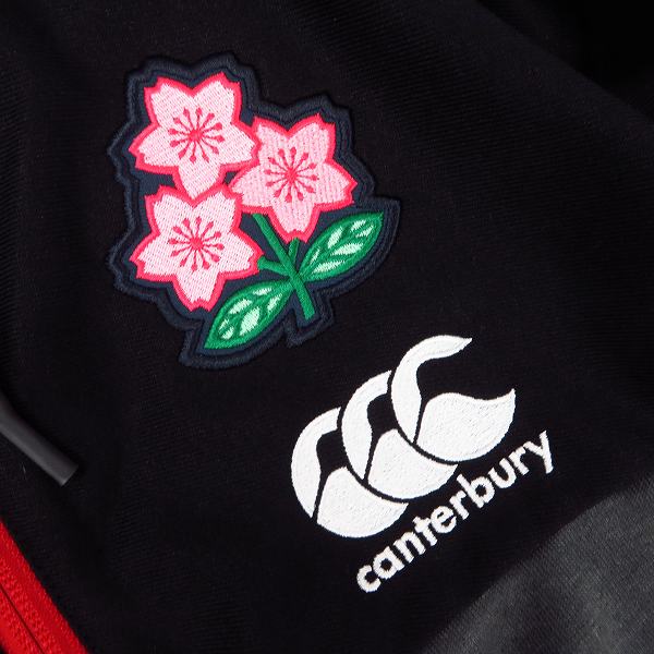 実際に弊社で買取させて頂いた【未使用】CANTERBURY/カンタベリー RWC2019 JAPAN SWEAT JACKET VWT49525/Mの画像 4枚目