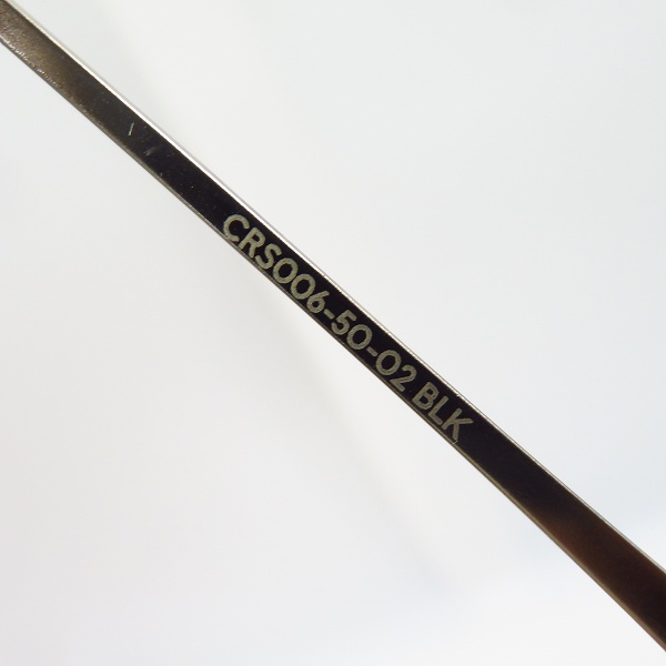 実際に弊社で買取させて頂いたChristian Roth/クリスチャンロス Vinz サングラス/アイウェア ブラック CRS006-50-02 の画像 5枚目