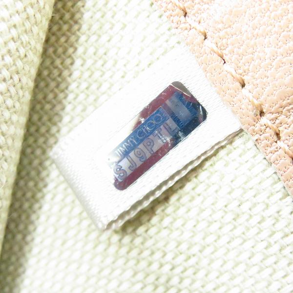 実際に弊社で買取させて頂いたJIMMY CHOO/ジミーチュウ スタースタッズ レザー 三つ折りコンパクト財布の画像 6枚目