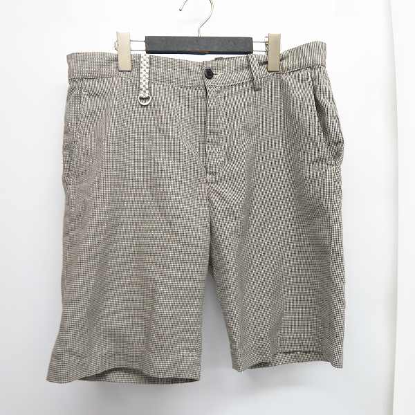 実際に弊社で買取させて頂いたuniform experiment/ユニフォームエクスペリメント 千鳥格子柄 ハーフパンツ UE-110028 Size：3