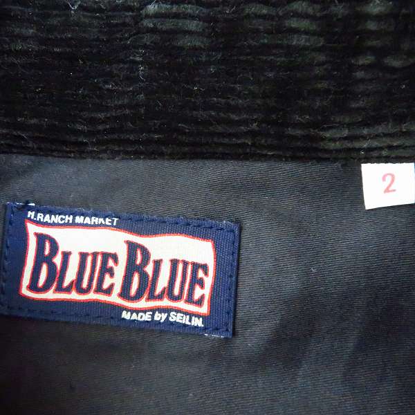 実際に弊社で買取させて頂いたBLUE BLUE/ブルーブルー ブロックチェック ジャケット/2の画像 2枚目