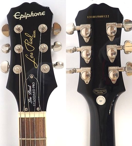 実際に弊社で買取させて頂いた★Epiphone/エピフォン Les Paul Standard PRO/レスポール スタンダード プロの画像 2枚目