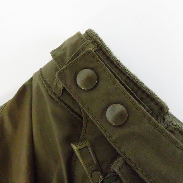 実際に弊社で買取させて頂いたHUGO BOSS/ヒューゴボス ジップアップブルゾン/Sの画像 6枚目