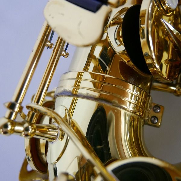 実際に弊社で買取させて頂いた★SELMER/セルマー SA80/Super Action 80 SERIE II アルトサックス 彫刻有 ハードケース付きの画像 6枚目