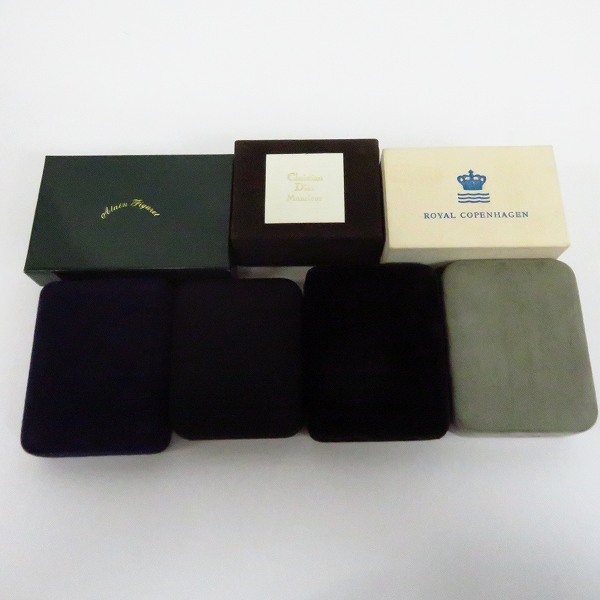 実際に弊社で買取させて頂いたChristian Dior/DOMINIQUE FRANCE/Brooks Brothers/ROYAL COPENHAGEN/STRATTON 等 カフス/ネクタイピン/7点セットの画像 4枚目