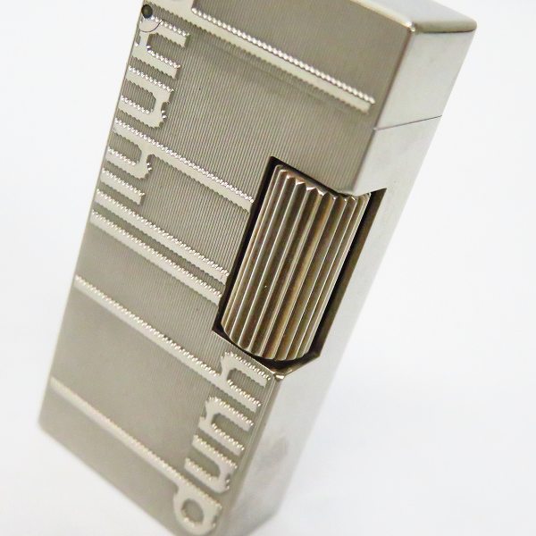 実際に弊社で買取させて頂いたdunhill/ダンヒル ロゴ入り ローラーガスライター シルバーの画像 3枚目