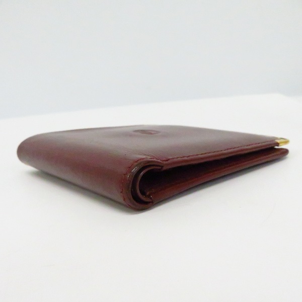 実際に弊社で買取させて頂いたCartier/カルティエ マストライン 2つ折り 財布/ウォレットの画像 2枚目