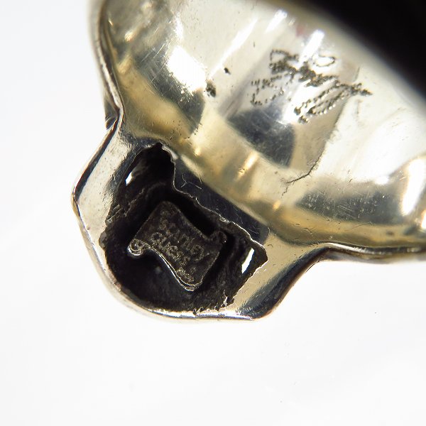 実際に弊社で買取させて頂いたSTANLEY GUESS/スタンリーゲス エクストララージスカルリング 21号の画像 7枚目